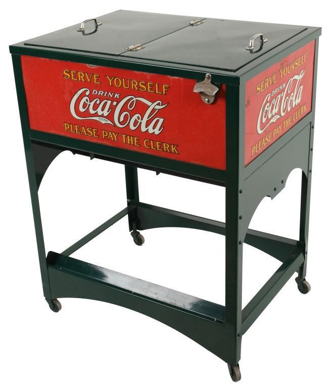 Coca Cola Serve Yourself Roller Chest (1 of 6)