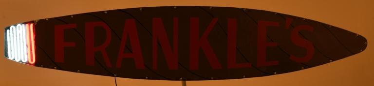 Frankle's Neon Cigar Sign