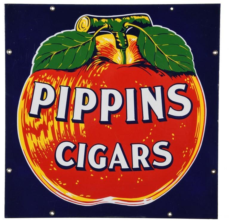 Pippins Cigars Sign