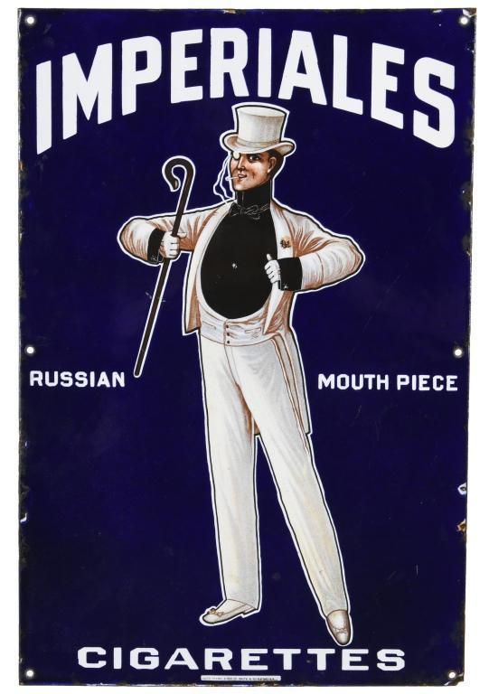 Imperials Cigarettes Sign (1 of 2)