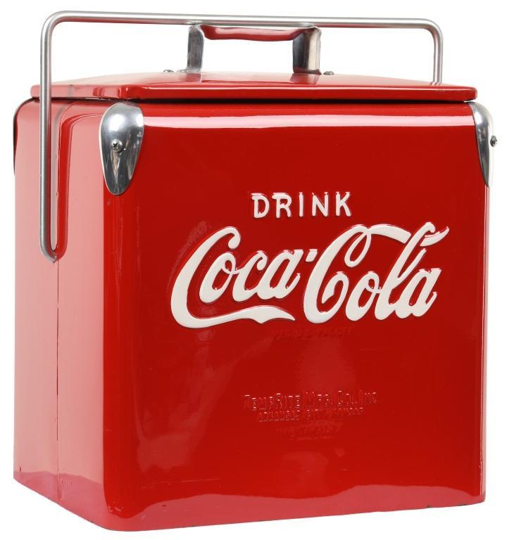 Small Coca Cola Carrying Cooler (1 of 3)