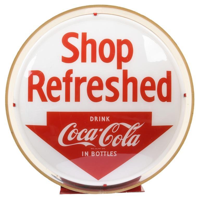 Shop Refreshed Drink Coca Cola Light Up Sign (1 of 3)