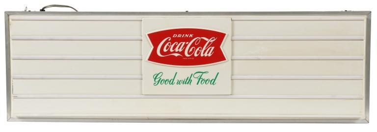 Coca Cola Fishtail Light Up Menu Board (1 of 3)
