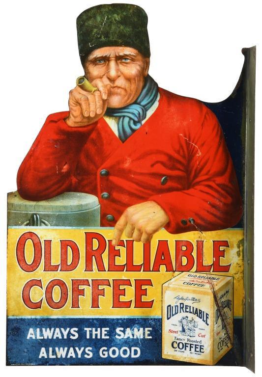 Old Reliable Coffee Sign (1 of 2)