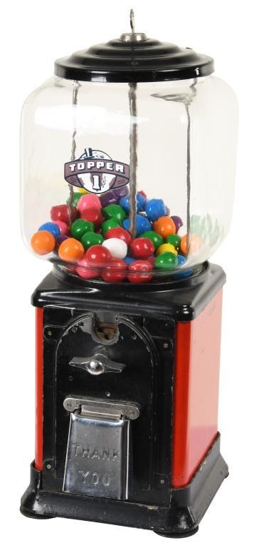 Topper 1 Cent Gumball Machine (1 of 2)