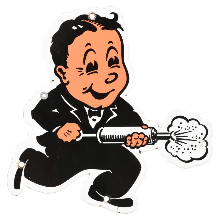 Porcelain Bug Spray Guy (1 of 2)