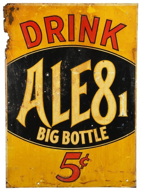 Drink Ale 8 Big Bottle Sign (1 of 2)