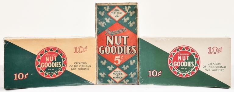 3 PEARSONS NUT GOODIES CANDY BOXES (1 of 2)