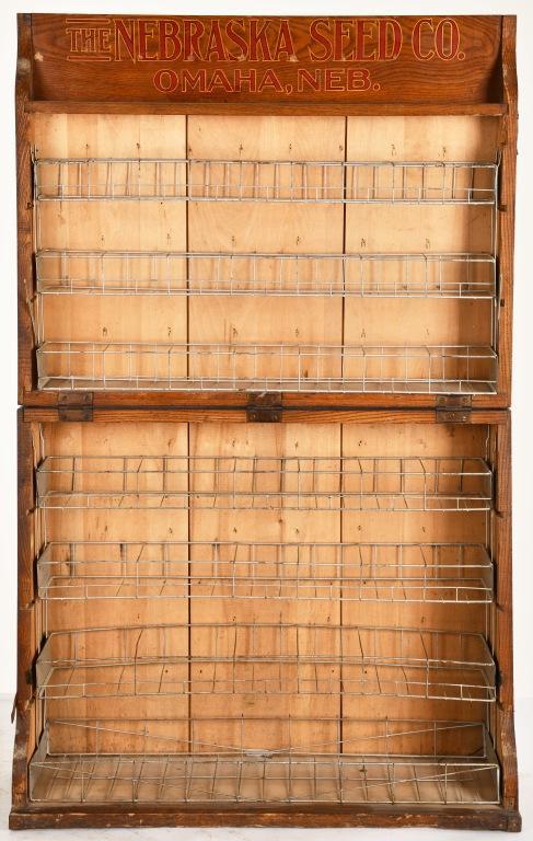 NEBRASKA SEED CO. DISPLAY CASE (1 of 3)