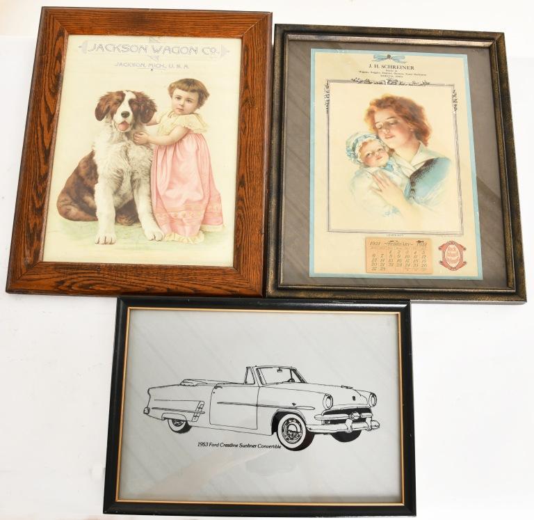 3 COLLECTIBLE ADVERTISING PIECES (1 of 2)