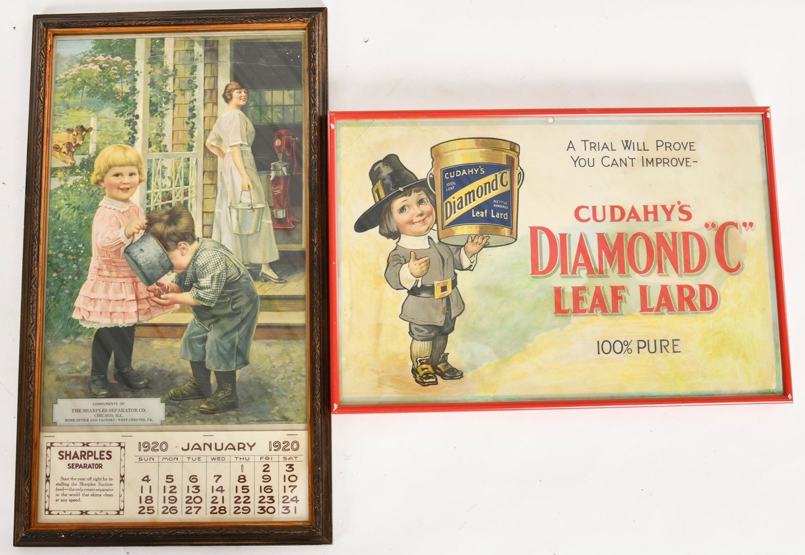 2 COLLECTIBLE ADVERTISING PIECES (1 of 2)