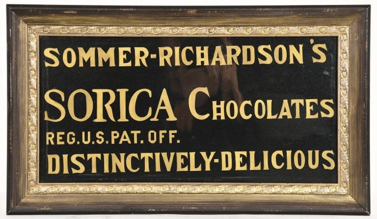 SOMMER-RICHARDSON'S SORICA CHOCOLATES SIGN (1 of 1)