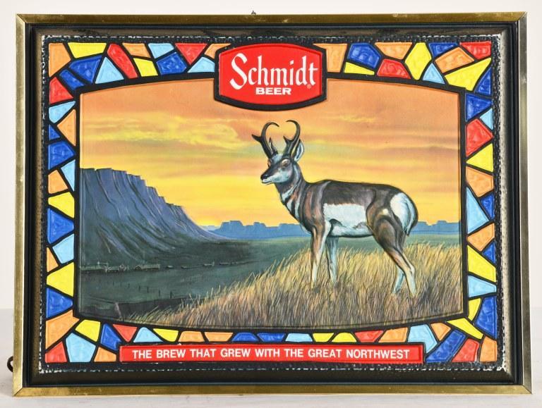 SCHMIDT BEER DOMINATOR SIGN (1 of 3)