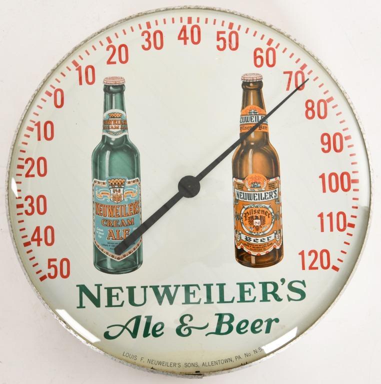 NEUWEILER'S BEER THERMOMETER (1 of 2)
