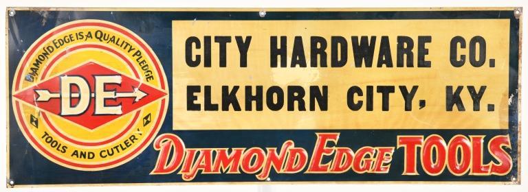 DIAMOND EDGE TOOLS SIGN (1 of 2)
