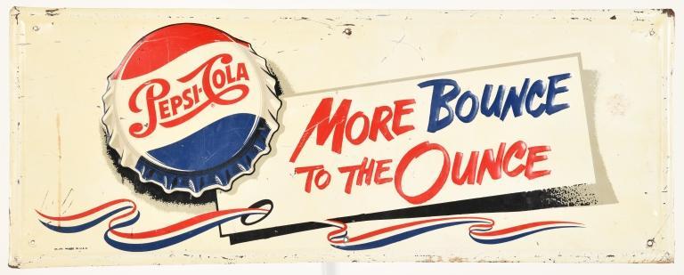 PEPSI COLA SIGN (1 of 2)