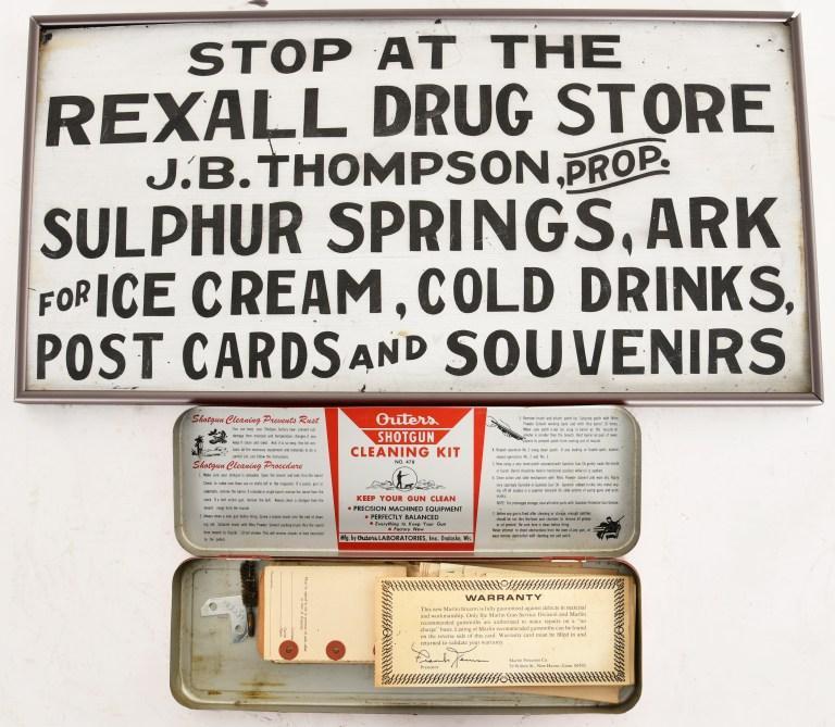 LOT OF 2 MISCELLANEOUS ADVERTISING REXALL (1 of 1)