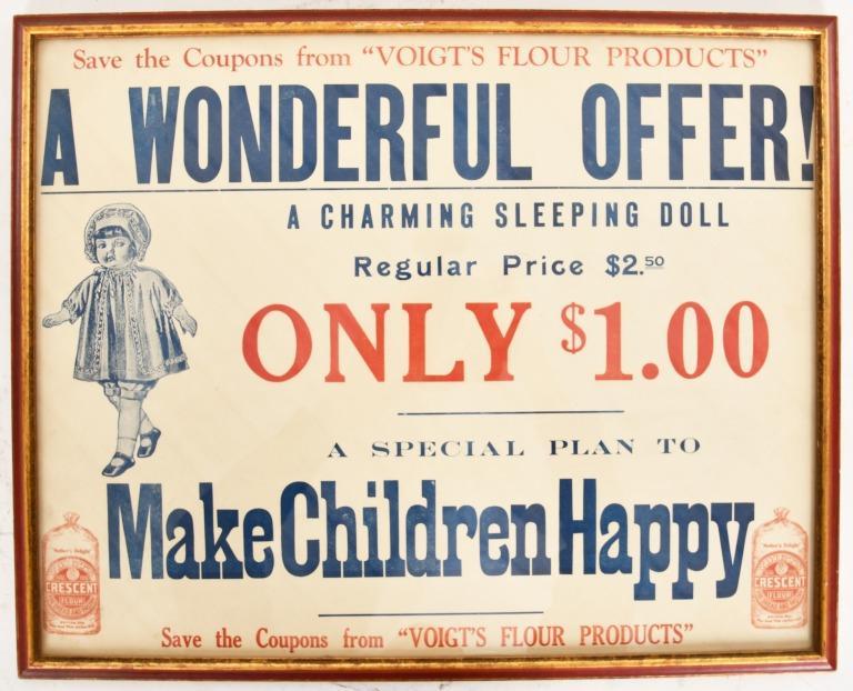 VOIGT'S FLOUR FRAME ADVERTISEMENT (1 of 2)