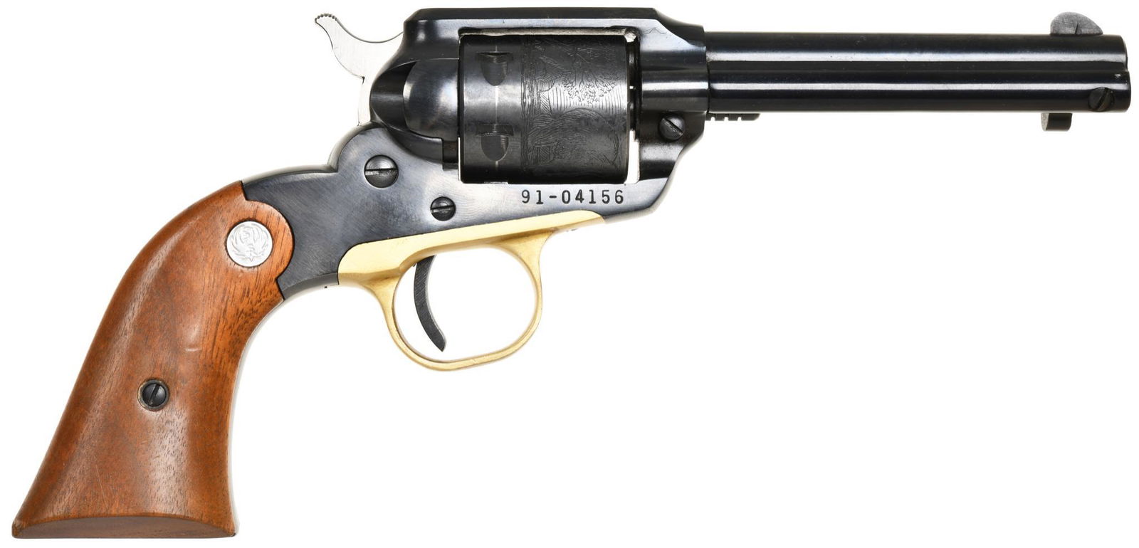 Ruger Old Model Bearcat .22 Caliber Single Action: 4" Barrel. 6 shot. Excellent used condition w/ brass trigger guard.