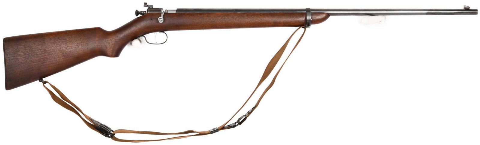 Winchester Model 60A Target .22 Single Shot Bolt Action: Comes with Lyman peep sight from factory. Rust on butt plate that should clean up.
