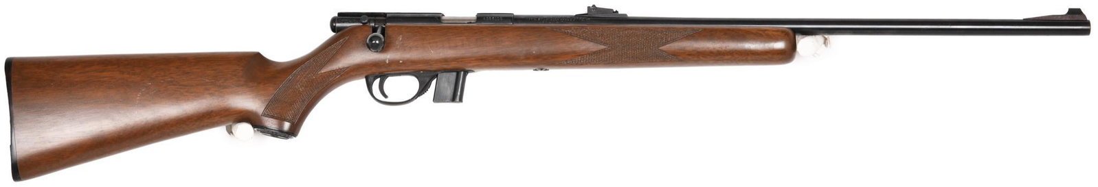 Squires Bingham Model 14 .22 Bolt Action Rifle: Handling marks/nicks in the stock. .22LR only. 
