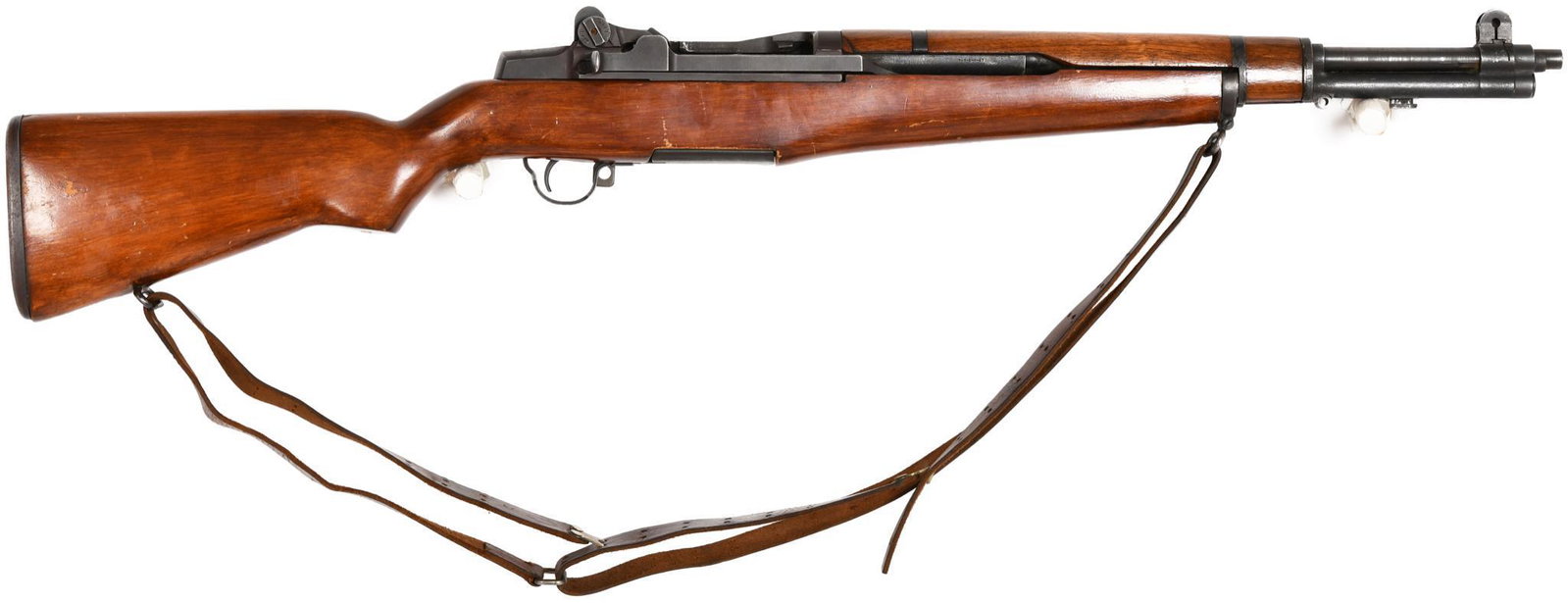Springfield M1 Gerand .30 Caliber Rifle S# 1617027: Blueing 75% Looks to be all original. Handling marks on stock. 