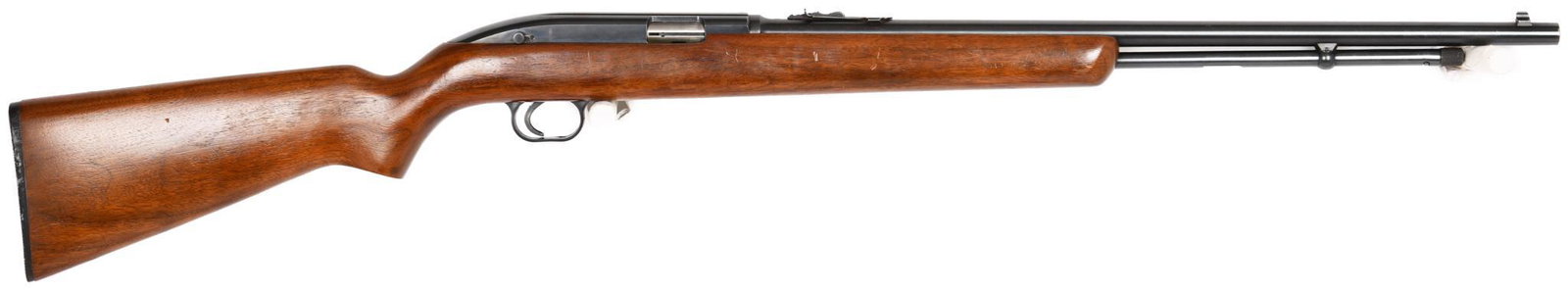 Winchester Model 77 tube feed .22 caliber semi auto: Very good used condition. 90%blue. built 1955
