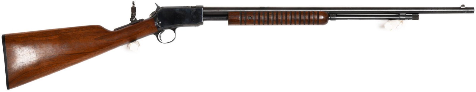 Winchester Model 62A .22 Caliber Pump Action Rifle: Excellent condition. 23" barrel