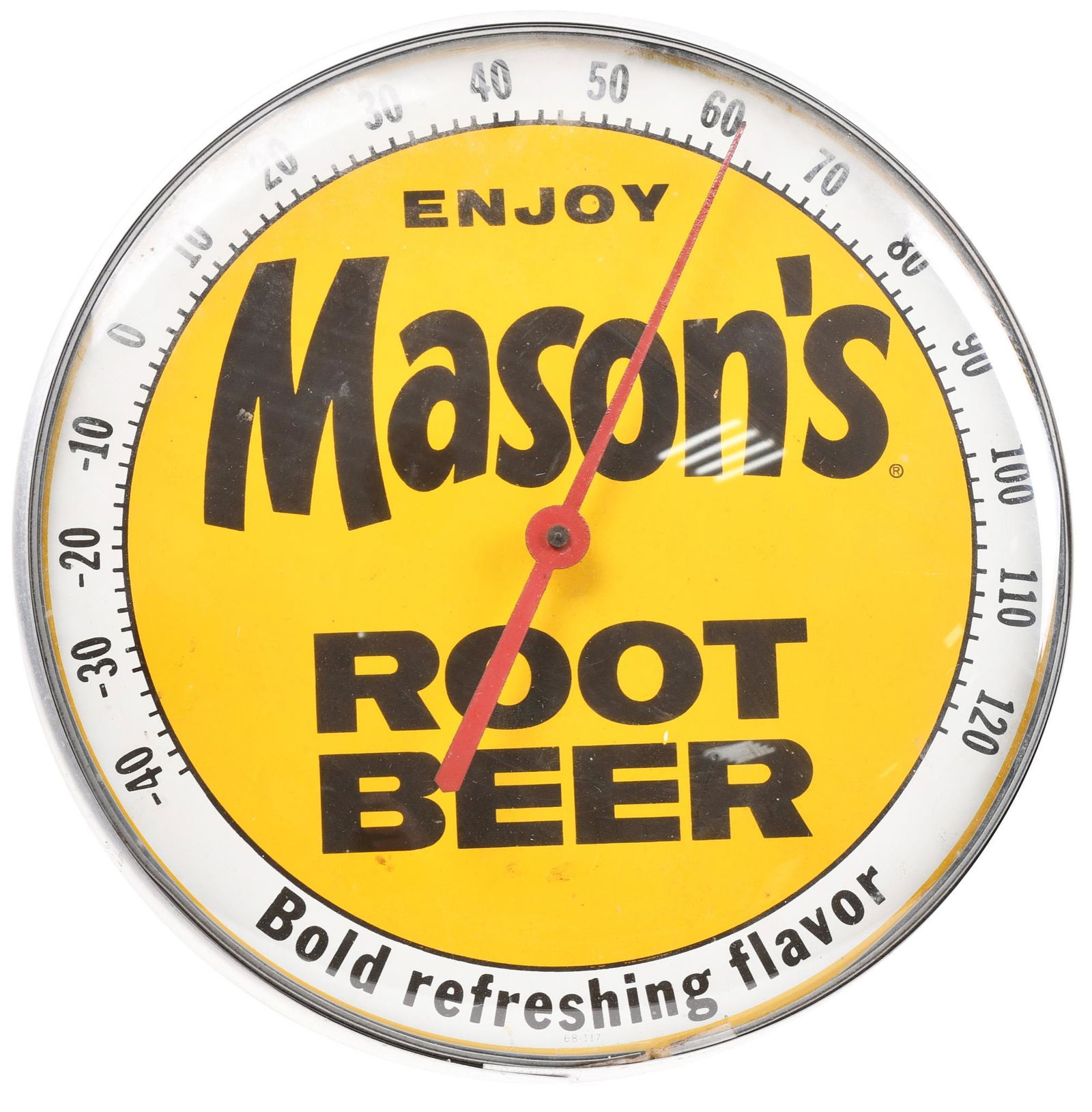 Enjoy Mason's Root Beer Round Thermometer (1 of 2)