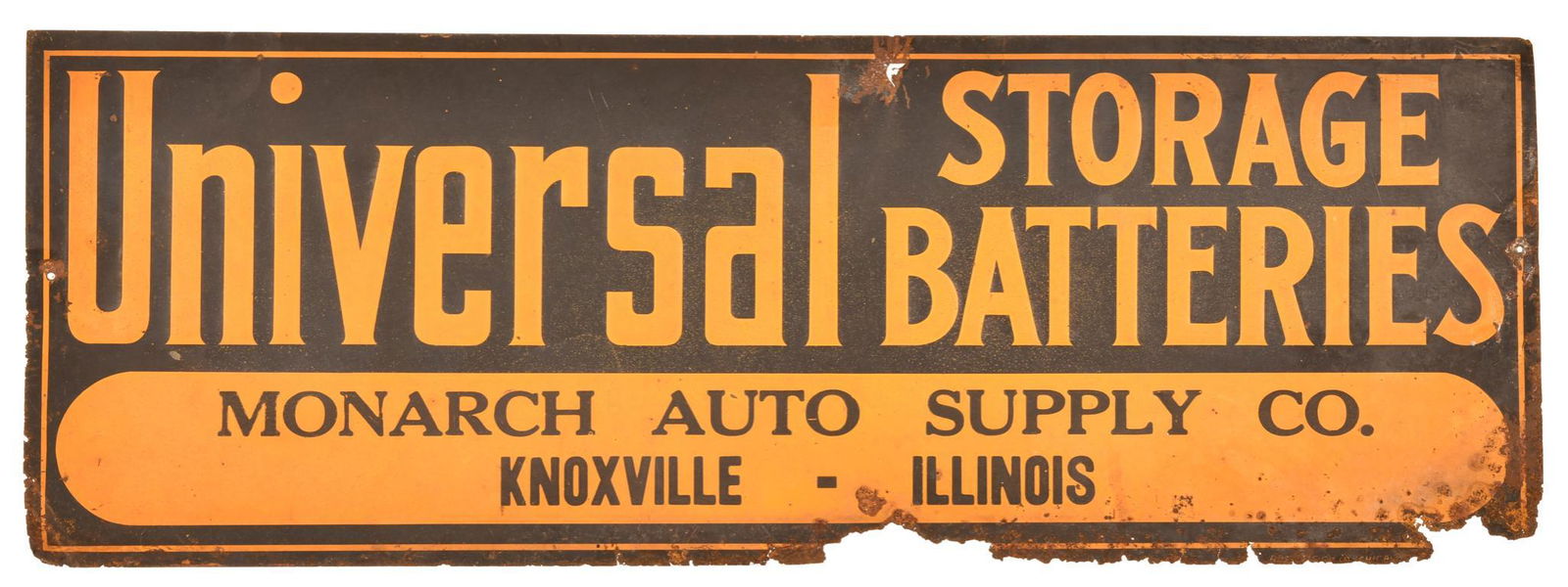 Universal Storage Batteries Metal Sign (1 of 2)