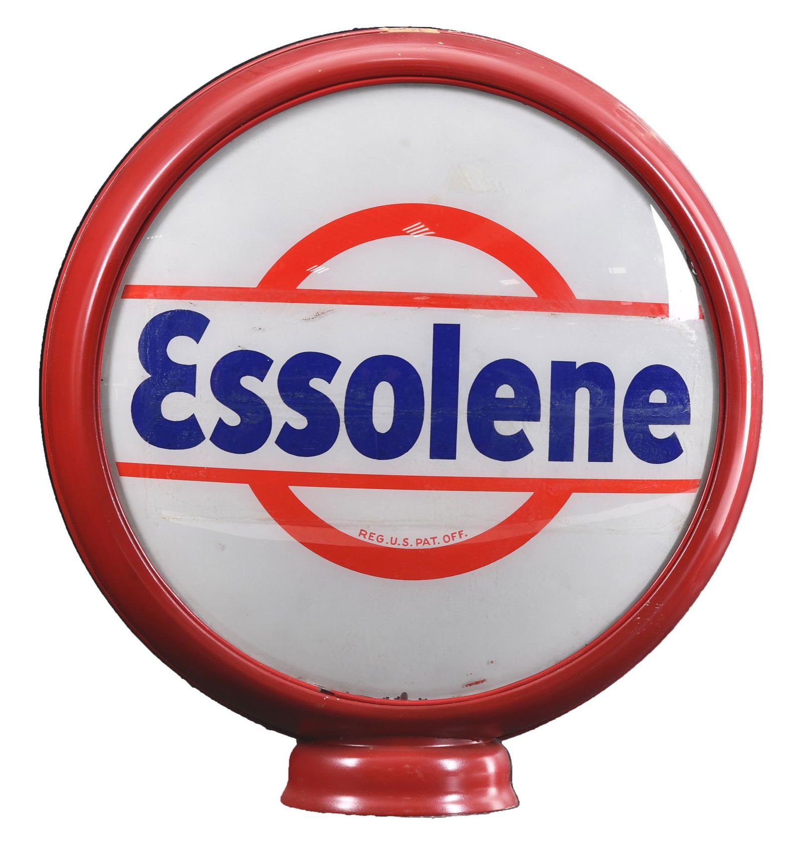 Essolene Bar & Circle Logo 15" Single Globe Lens (1 of 2)