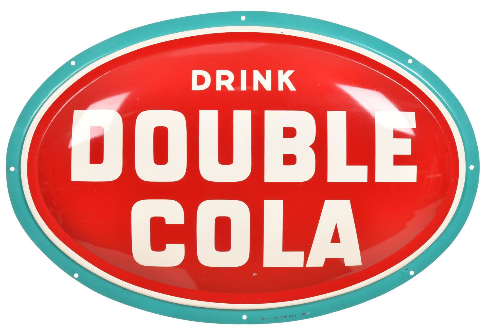 Drink Double Cola Metal Sign (1 of 2)