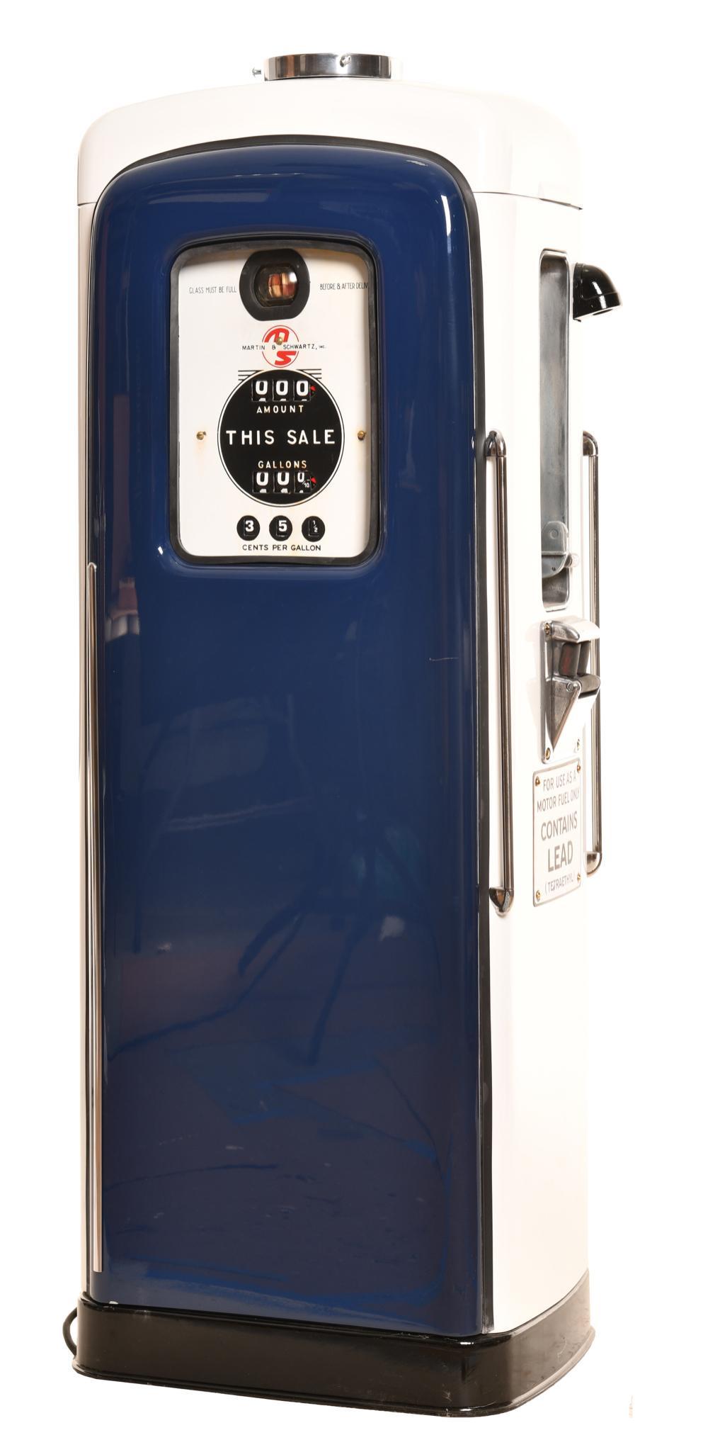 Martin & Schwartz Model #80 Computing Gas Pump, (1 of 3)