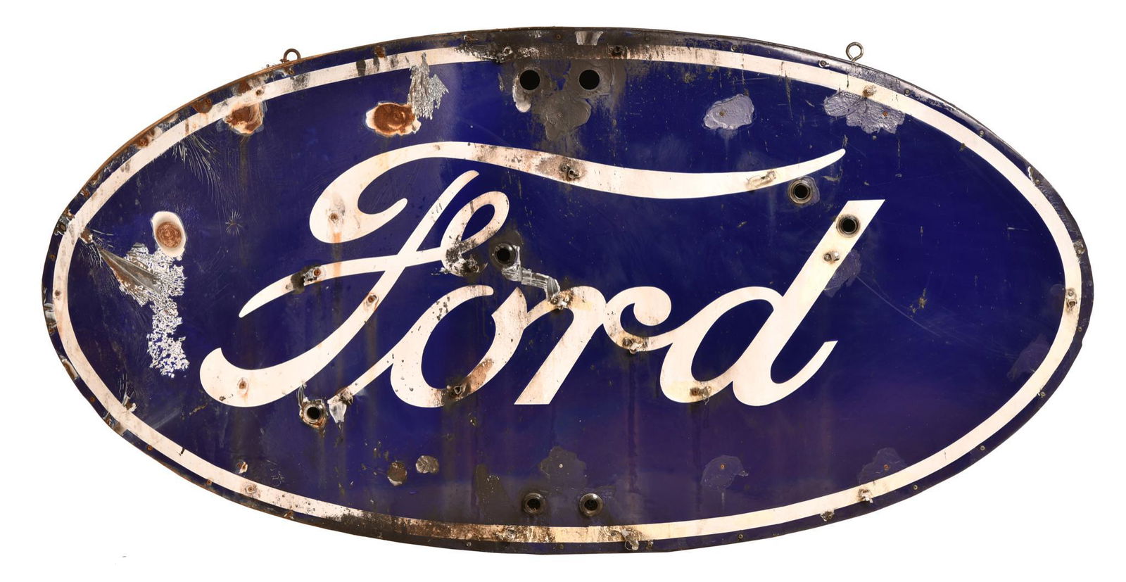 Ford Oval Neon Porcelain Sign (1 of 2)