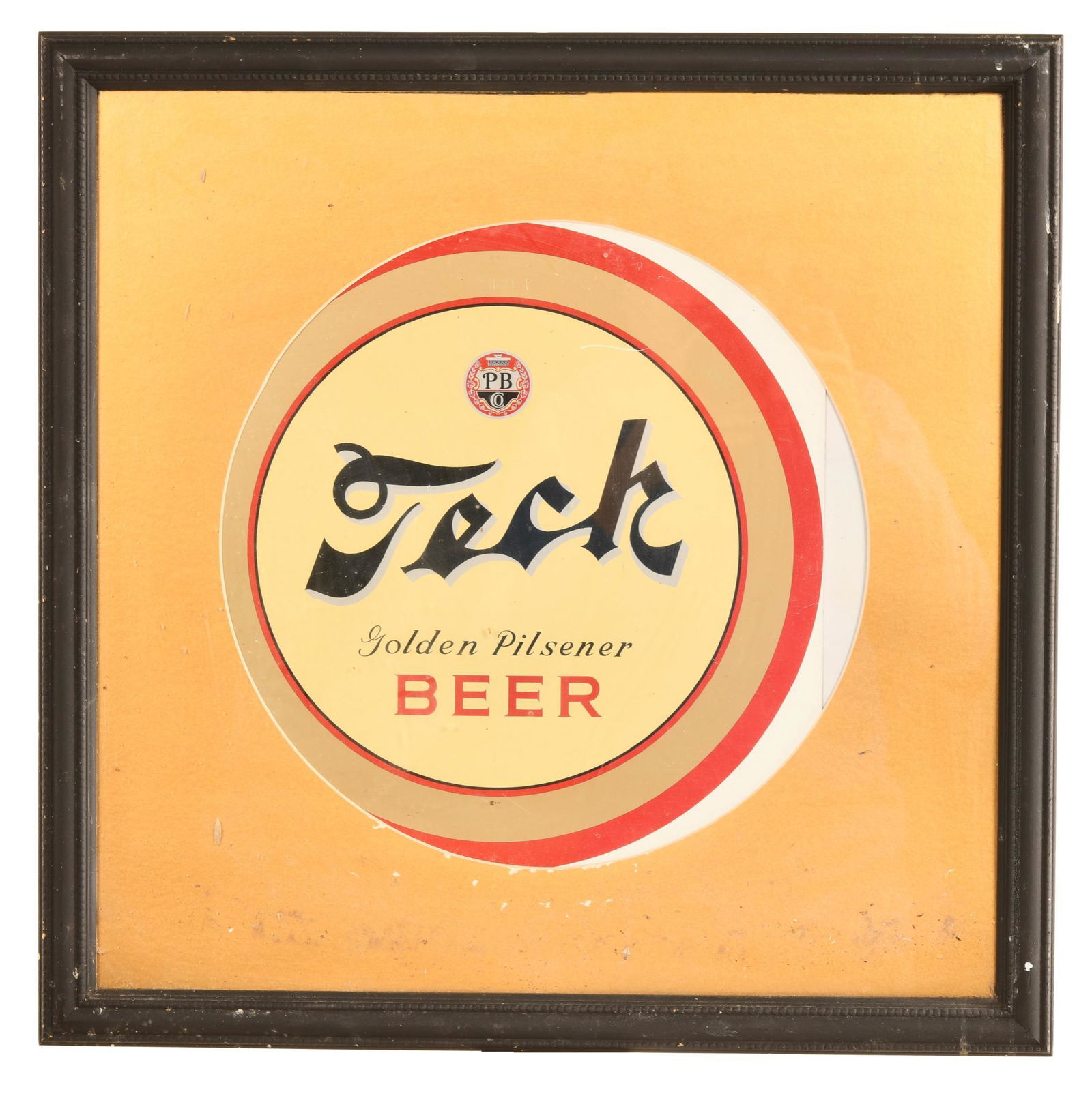 Tech Golden Pilsner Beer Print Framed (1 of 4)