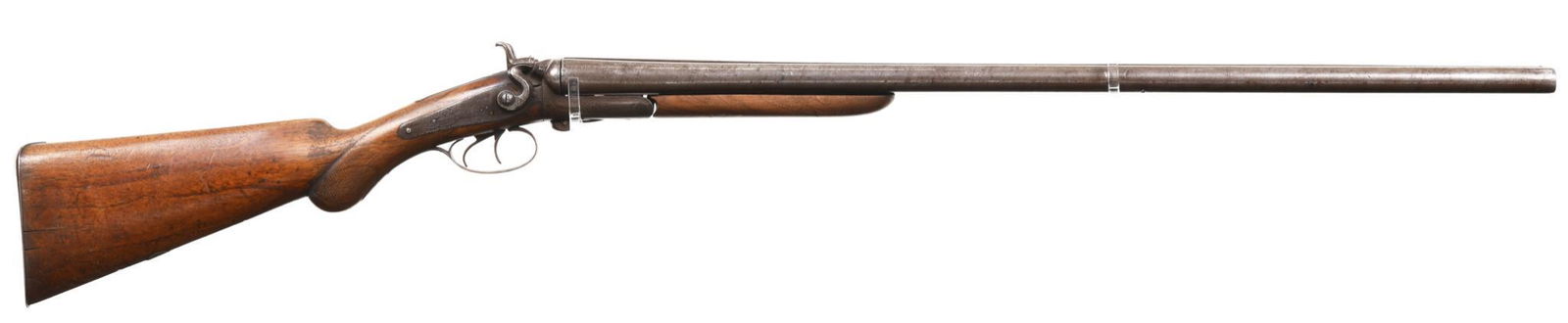 Antique W. Richards Double Barrel 12 Gauge Shotgun (1 of 2)