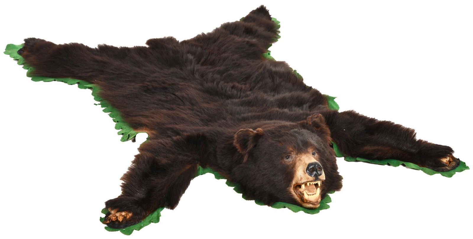 Large Black Bear Rug (1 of 2)