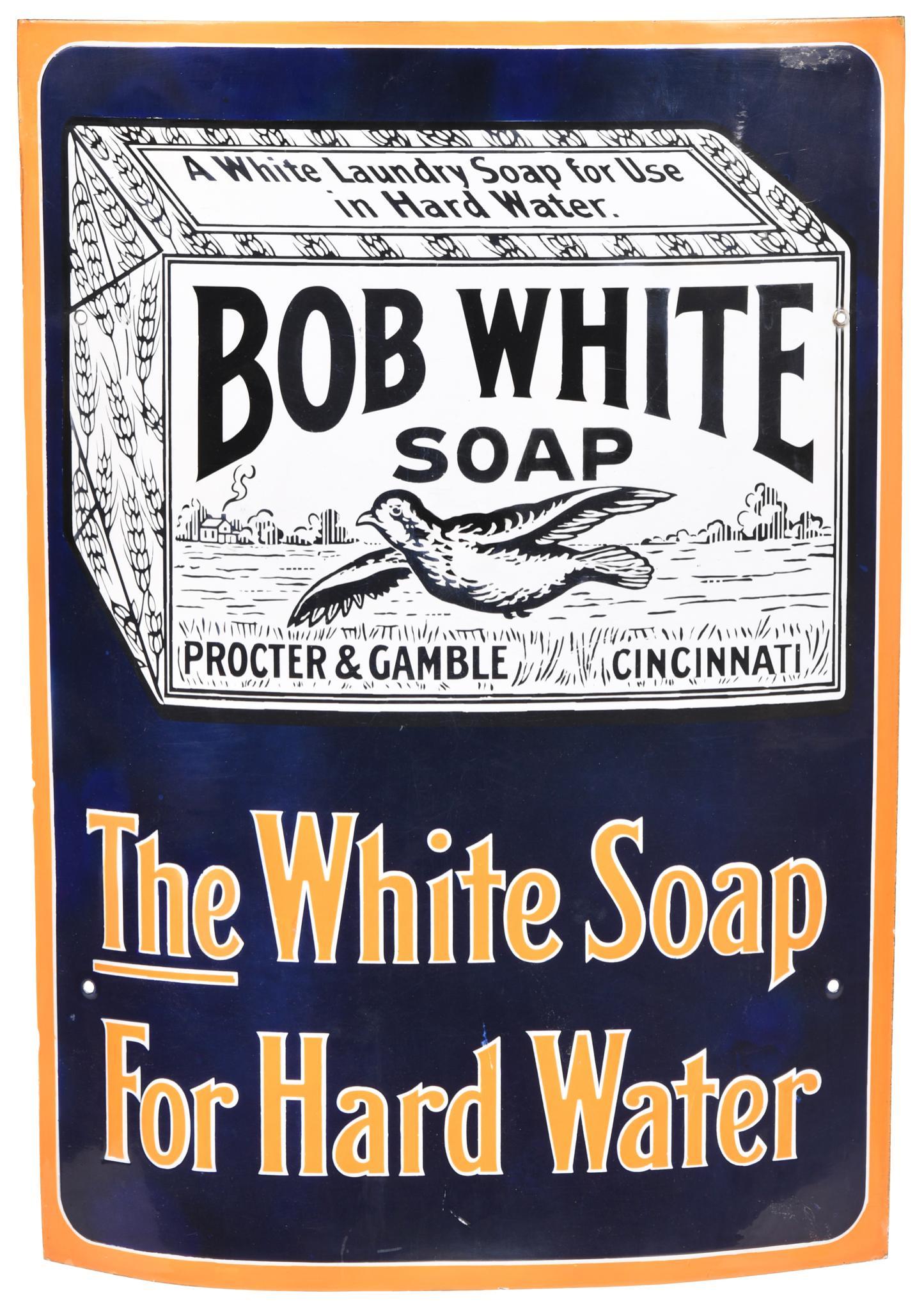 Proctor & Gamble Bob White Soap Curved Sign (1 of 2)