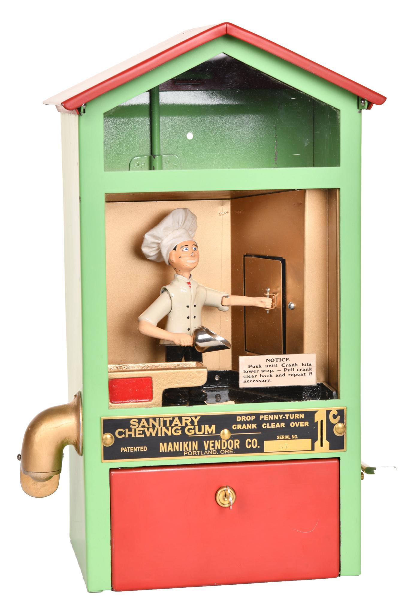 Sanitary Chewing Gum Coin-Op Machine (1 of 2)