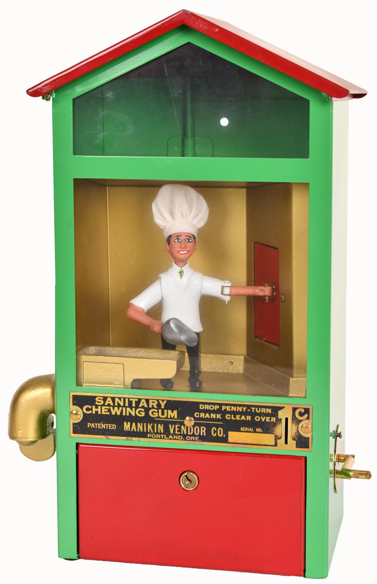Manikin Vendor Co. Baker Boy Gumball Vending Machine (1 of 3)