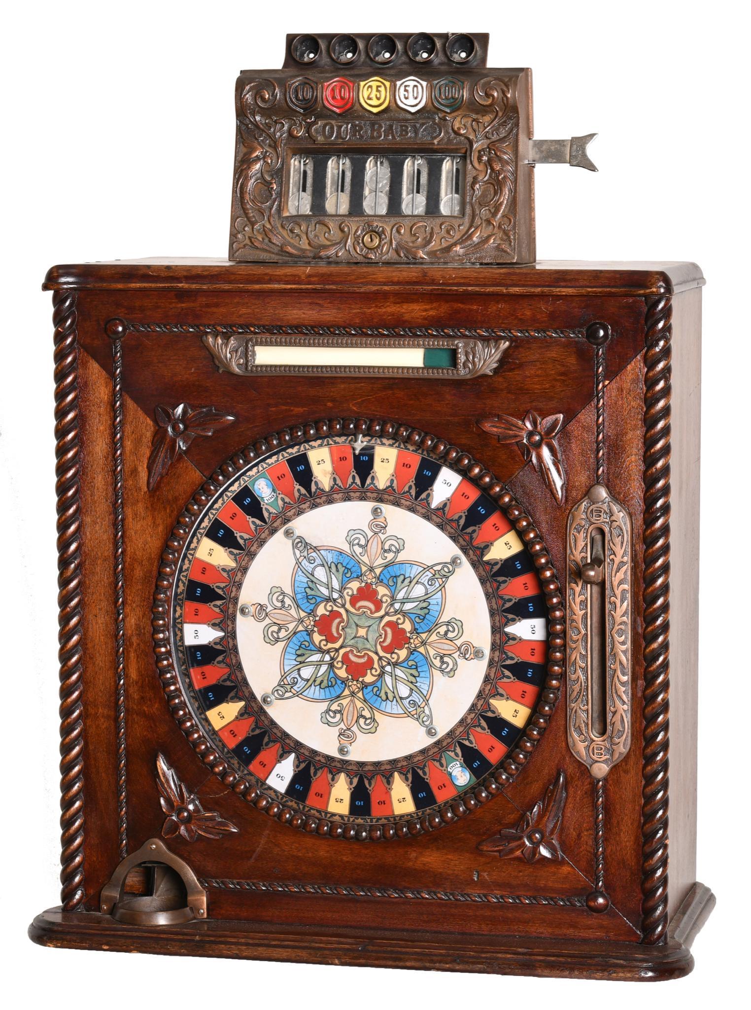 Early Mills  Our Baby Counter Wheel Slot Machine (1 of 3)