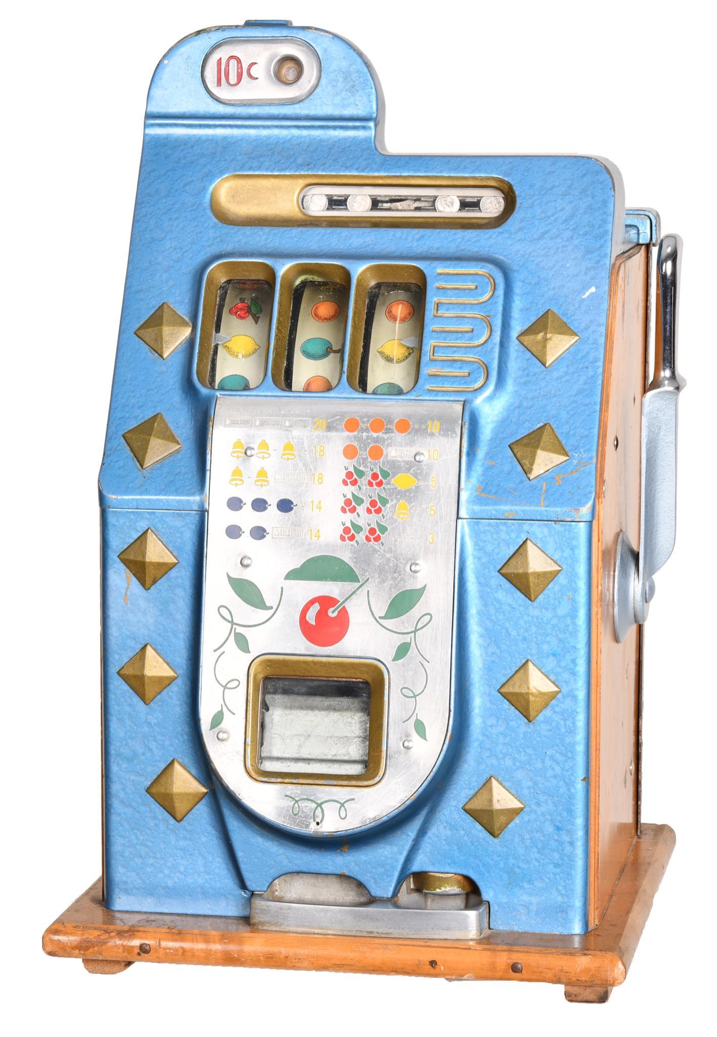 Mills Diamond Front 10 Cent Slot Machine (1 of 4)