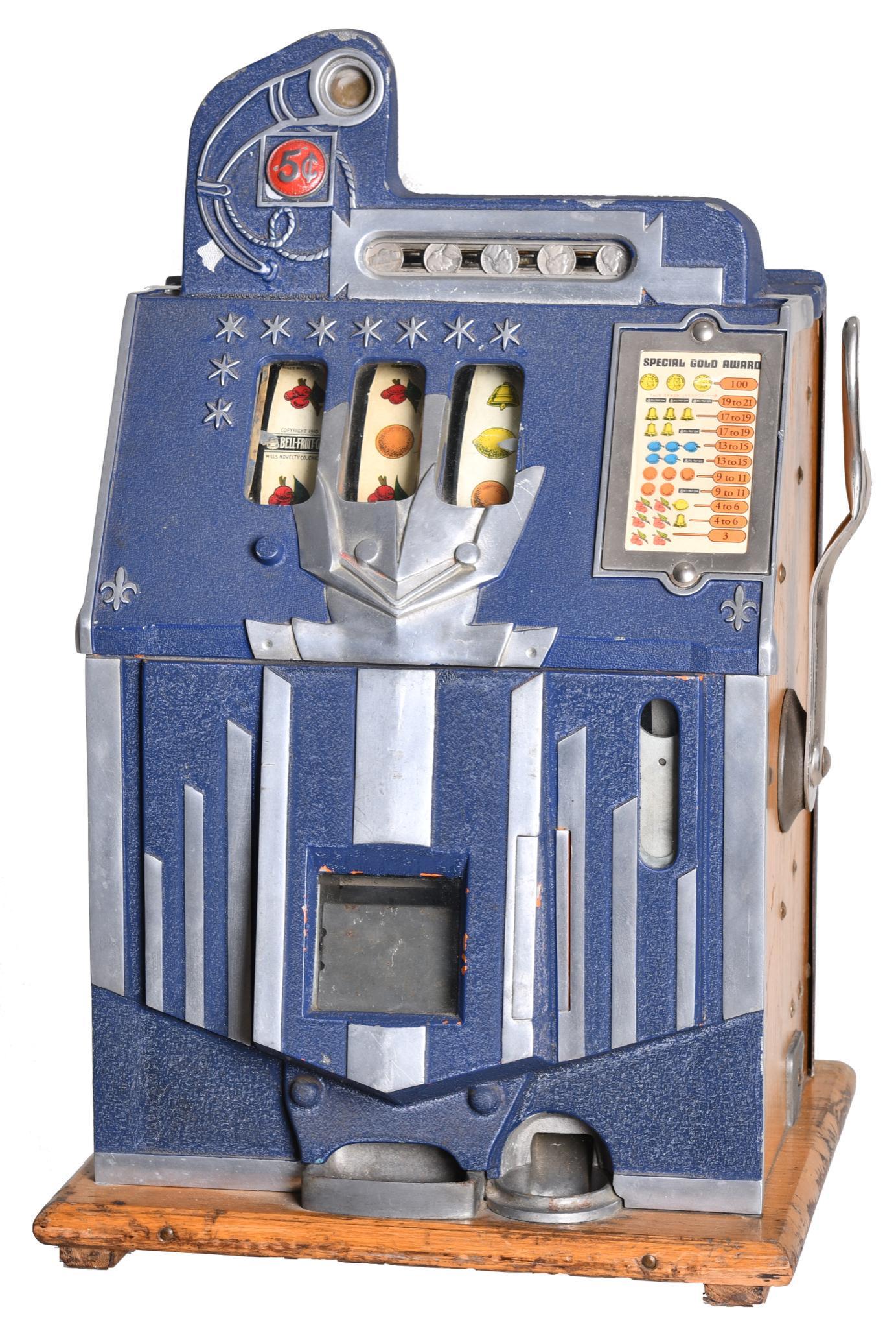 Mills 5 Cent Slot Machine (1 of 4)