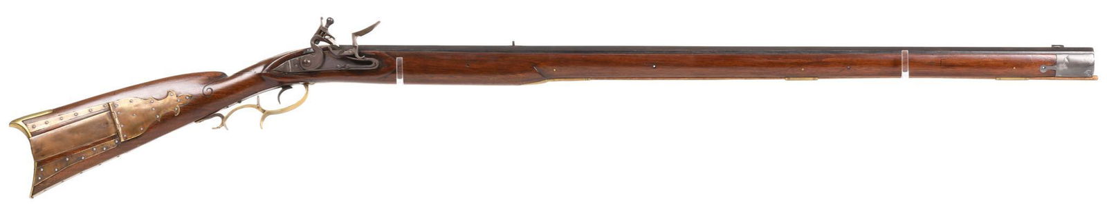 Antique Flint Lock Musket Unknown Maker (1 of 2)