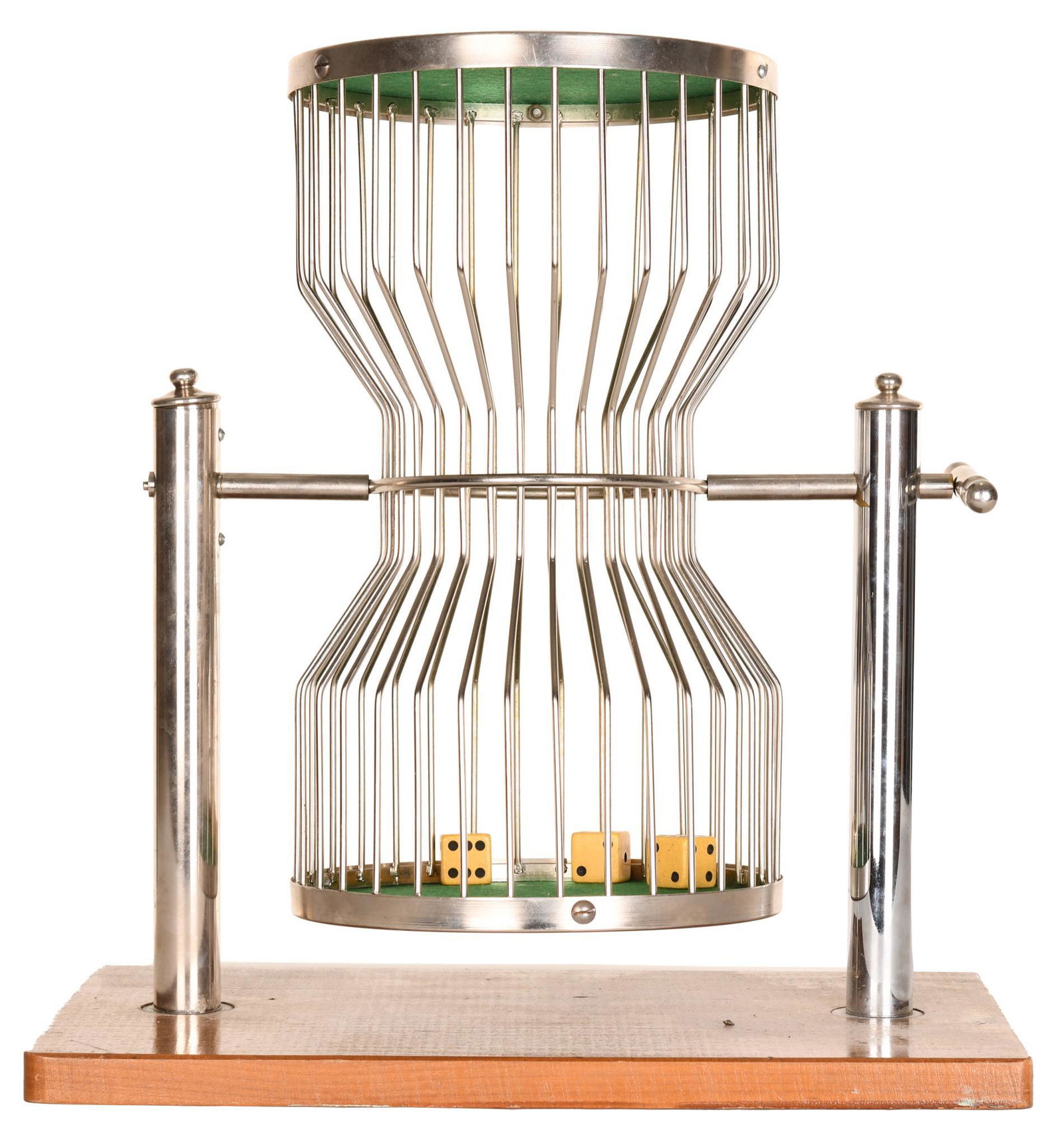 Chuck-A-Luck Dice Tumbler Gambling Device (1 of 1)