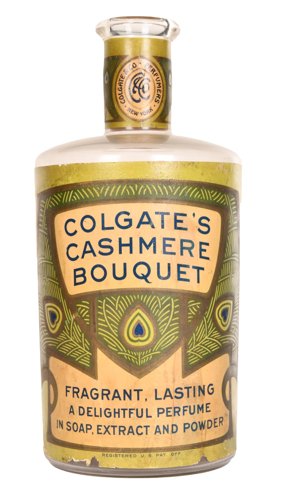 Colgate's Cashmere Bouquet Large Store Display Bottle (1 of 3)