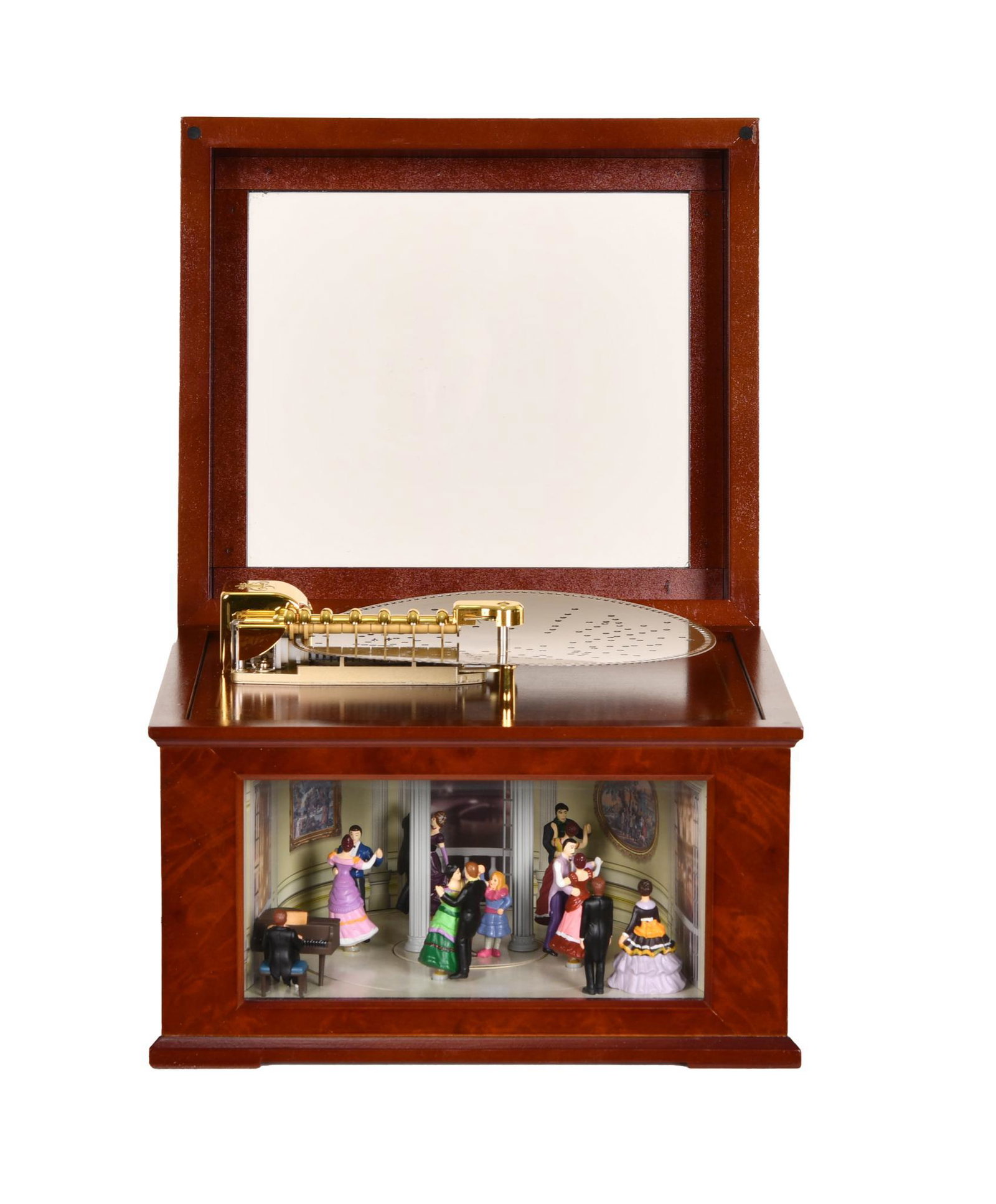 Crosley Century Ballroom Music Box: Comes with Discs. In very good working condition.