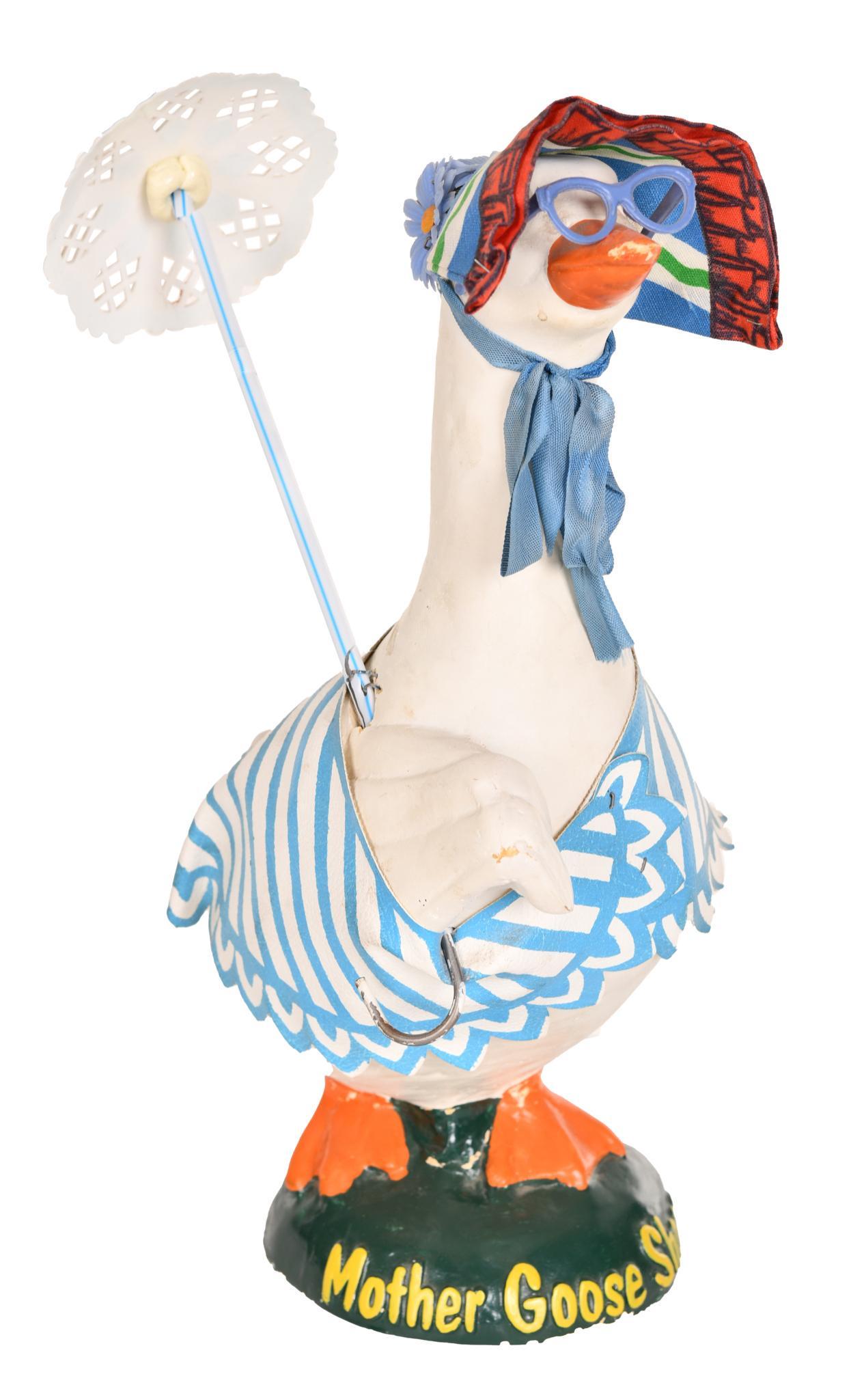 Mother Goose Shoes Papier Mache Statue (1 of 3)