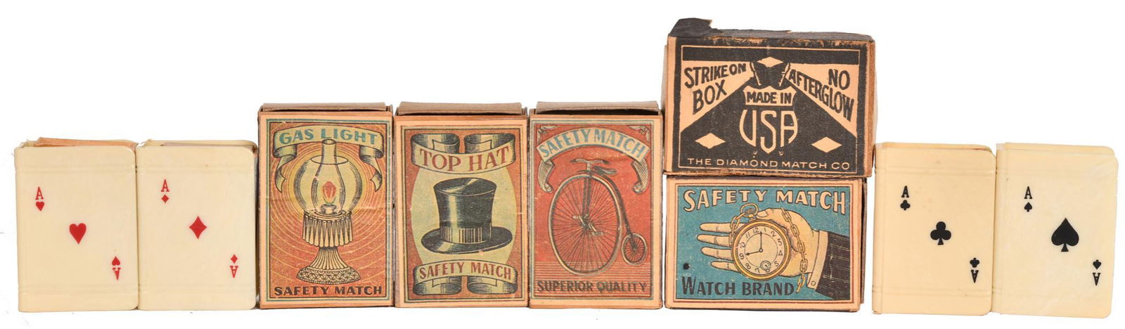 Celluloid Playing Card Match Box Covers & Match Boxes (1 of 2)