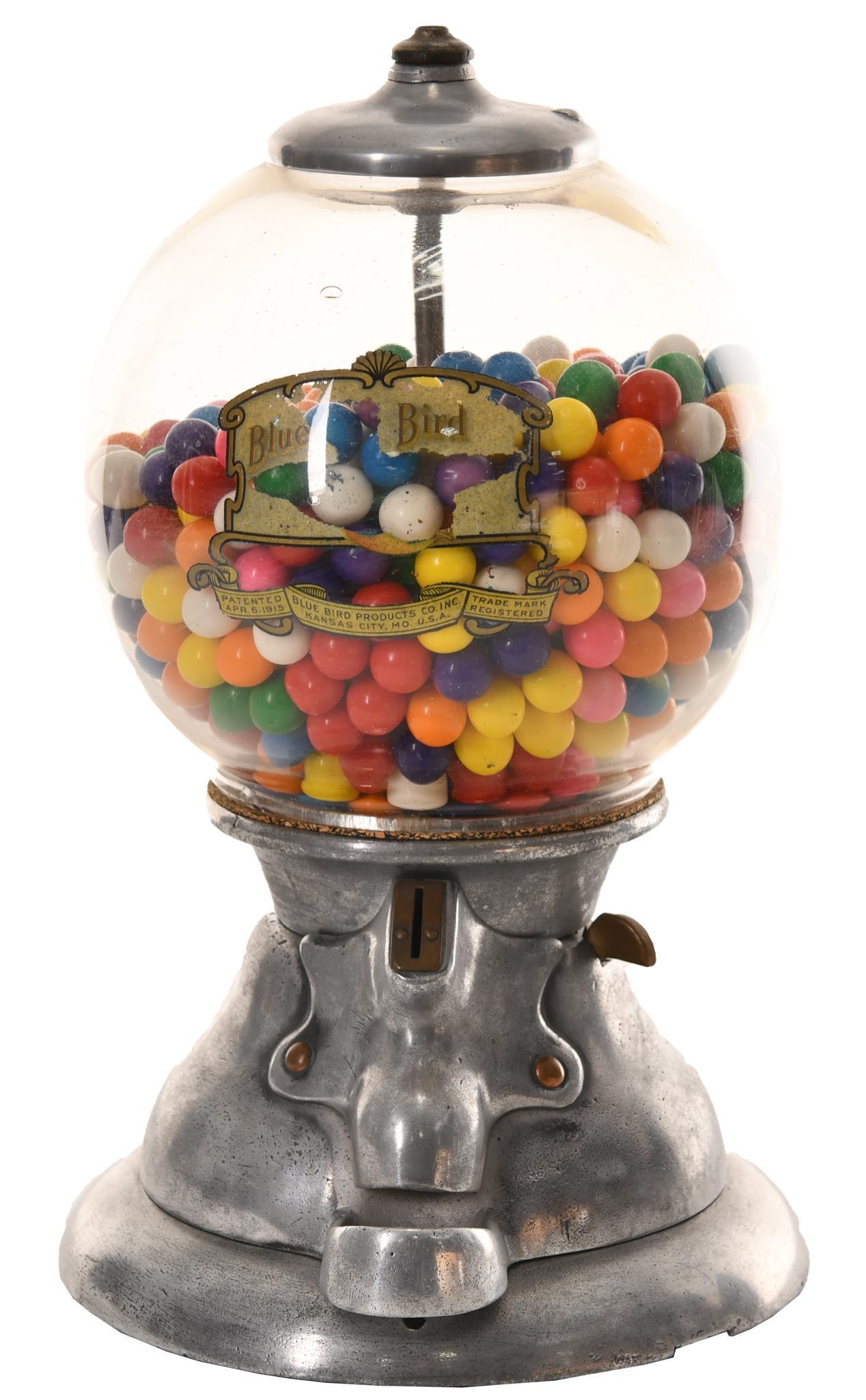 Blue Bird Gumball Machine Coin-Op (1 of 1)
